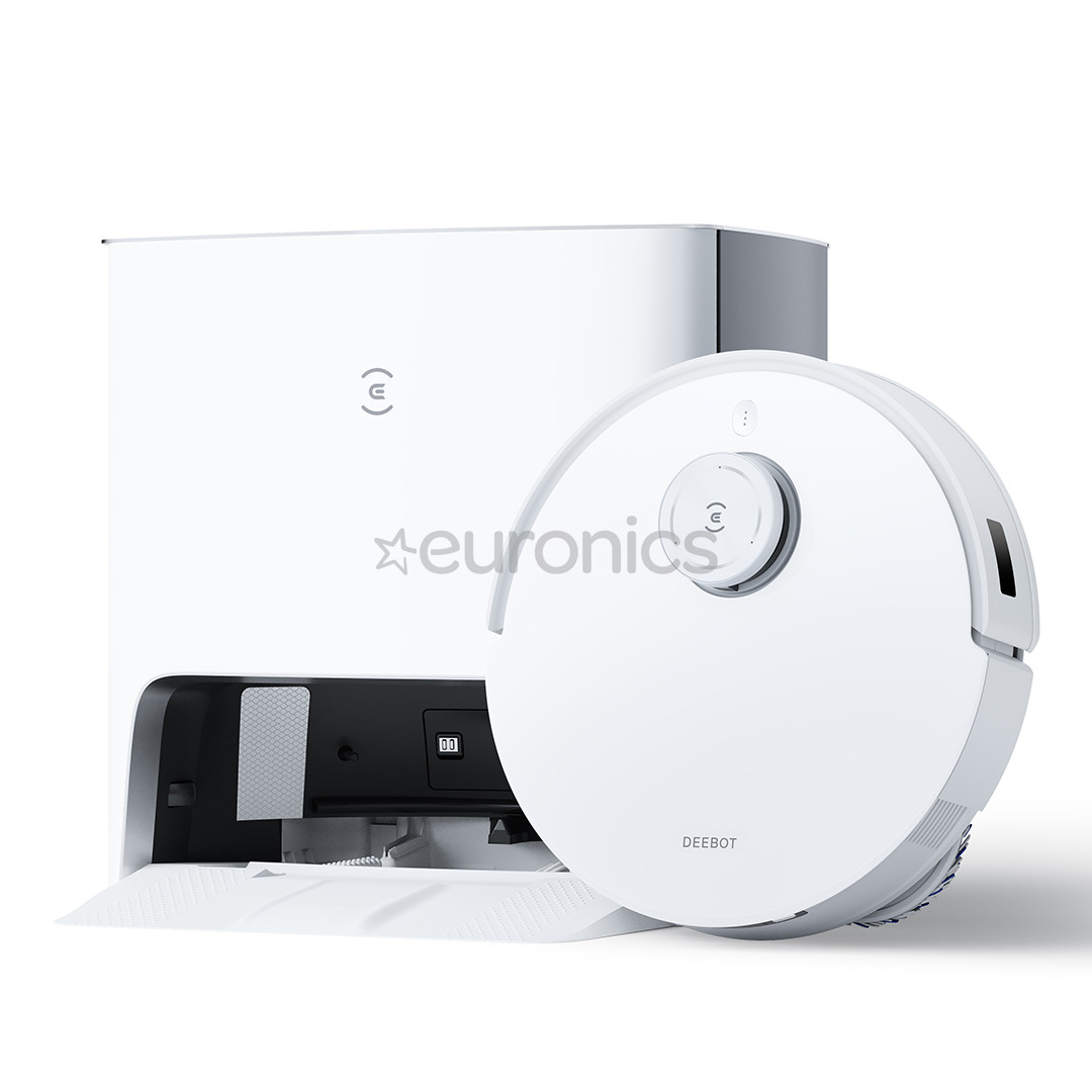 Ecovacs Deebot T10 Turbo, vacuuming and mopping, white - Robot vacuum cleaner