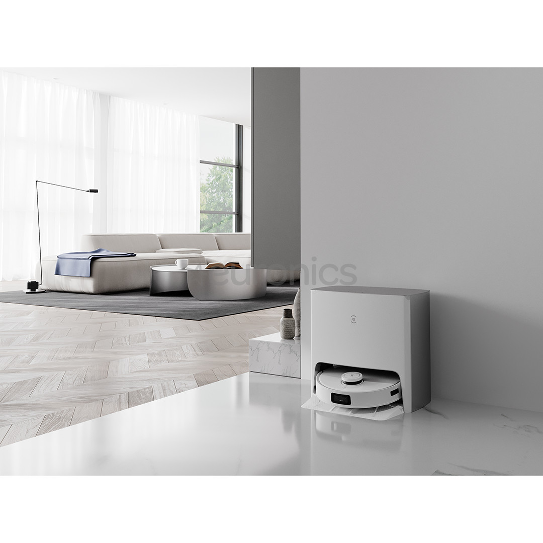 Ecovacs Deebot T10 Turbo, vacuuming and mopping, white - Robot vacuum cleaner