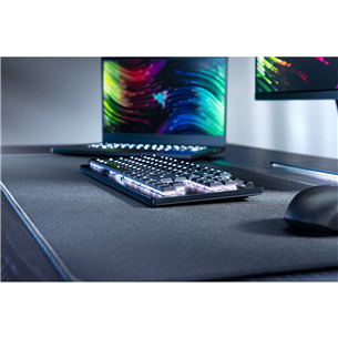 Razer DeathStalker V2 Pro TKL, SWE, must - Juhtmevaba klaviatuur