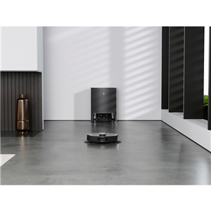 Ecovacs Deebot X1 omni, сухая и влажная уборка, черный  - Робот-пылесос