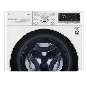 LG, TurboWash, 9 kg, depth 56.5 cm, 1400 rpm - Front Load Washing Machine