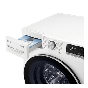 LG, TurboWash, 9 kg, depth 56.5 cm, 1400 rpm - Front Load Washing Machine