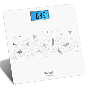 Tefal Classic, до 160 кг, белый - Напольные весы