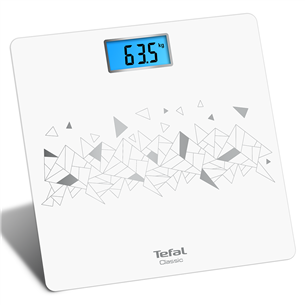 Tefal Classic, up to 160 kg, white - Bathroom Scale