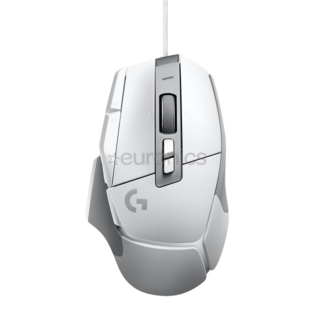 Logitech G502 X, valge - Juhtmega optiline hiir