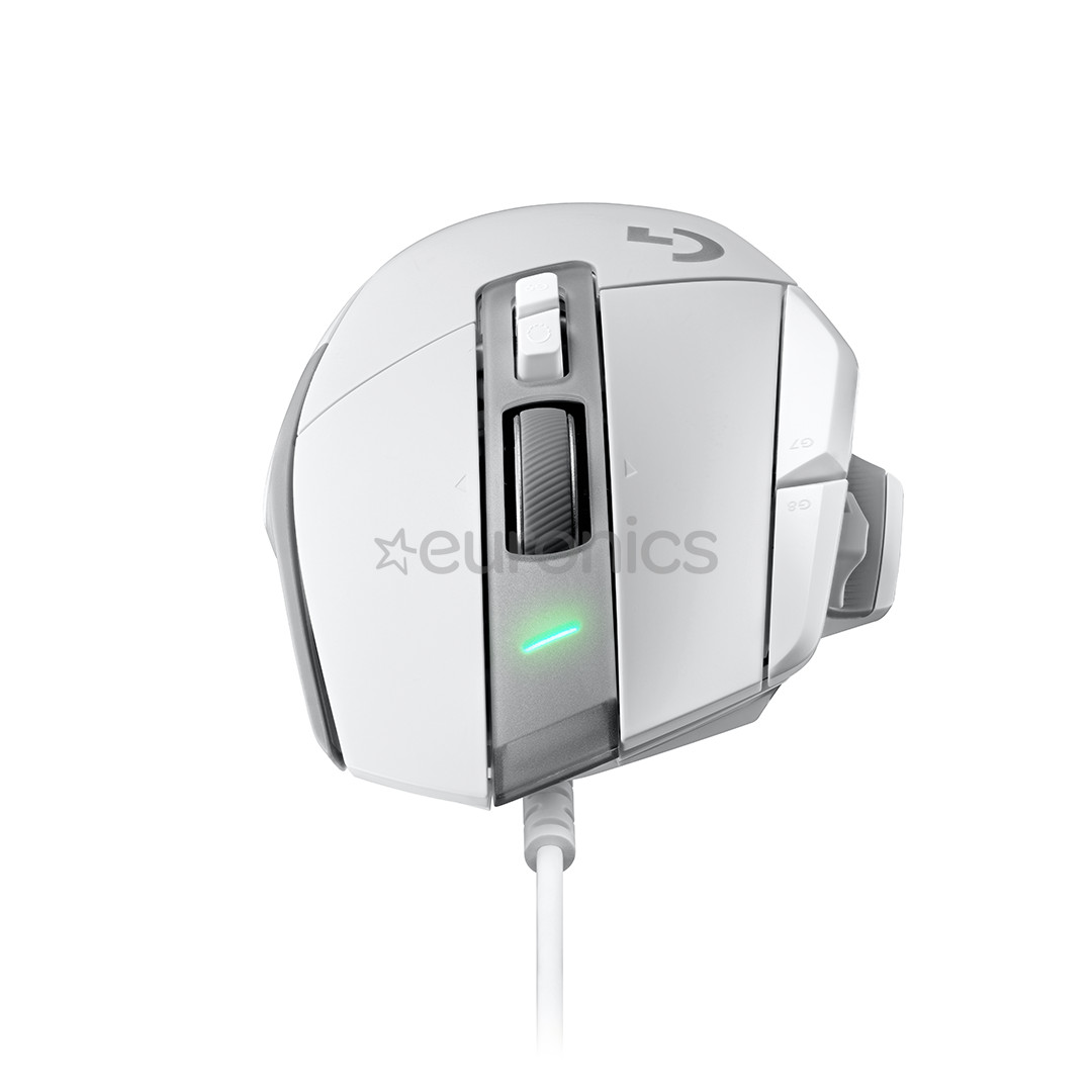 Logitech G502 X, valge - Juhtmega optiline hiir
