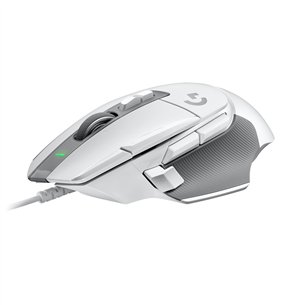 Logitech G502 X, valge - Juhtmega optiline hiir