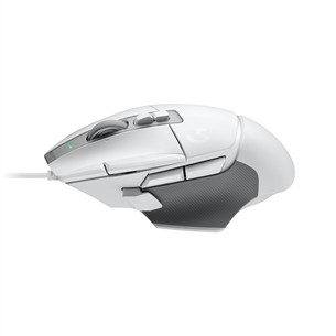 Logitech G502 X, valge - Juhtmega optiline hiir