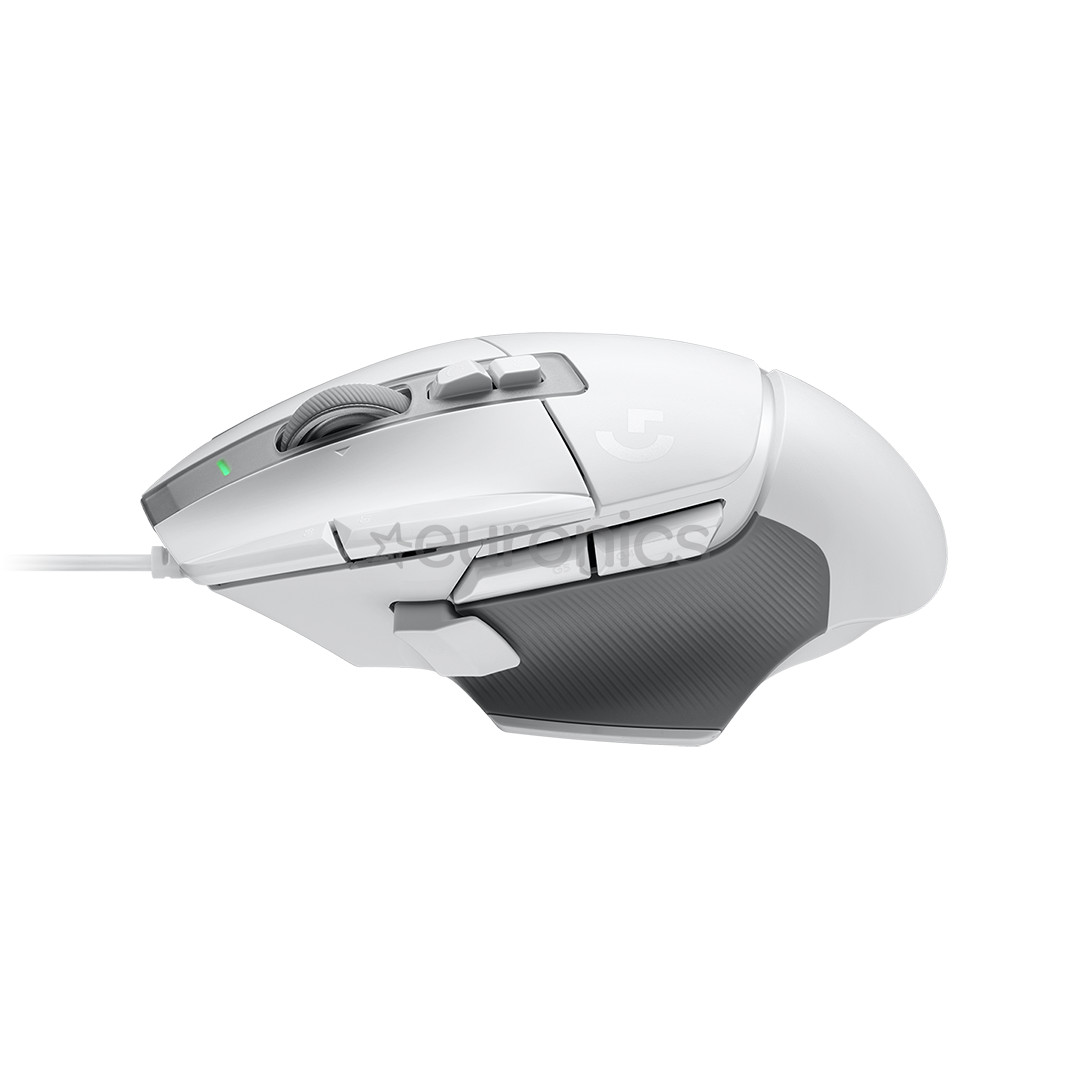 Logitech G502 X, valge - Juhtmega optiline hiir
