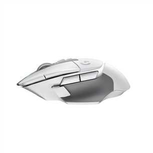 Logitech G502 X LIGHTSPEED, valge - Juhtmevaba optiline hiir