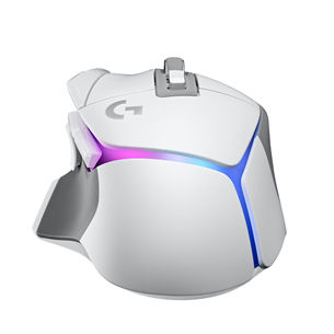 Logitech G502 X PLUS, valge - Juhtmevaba optiline hiir