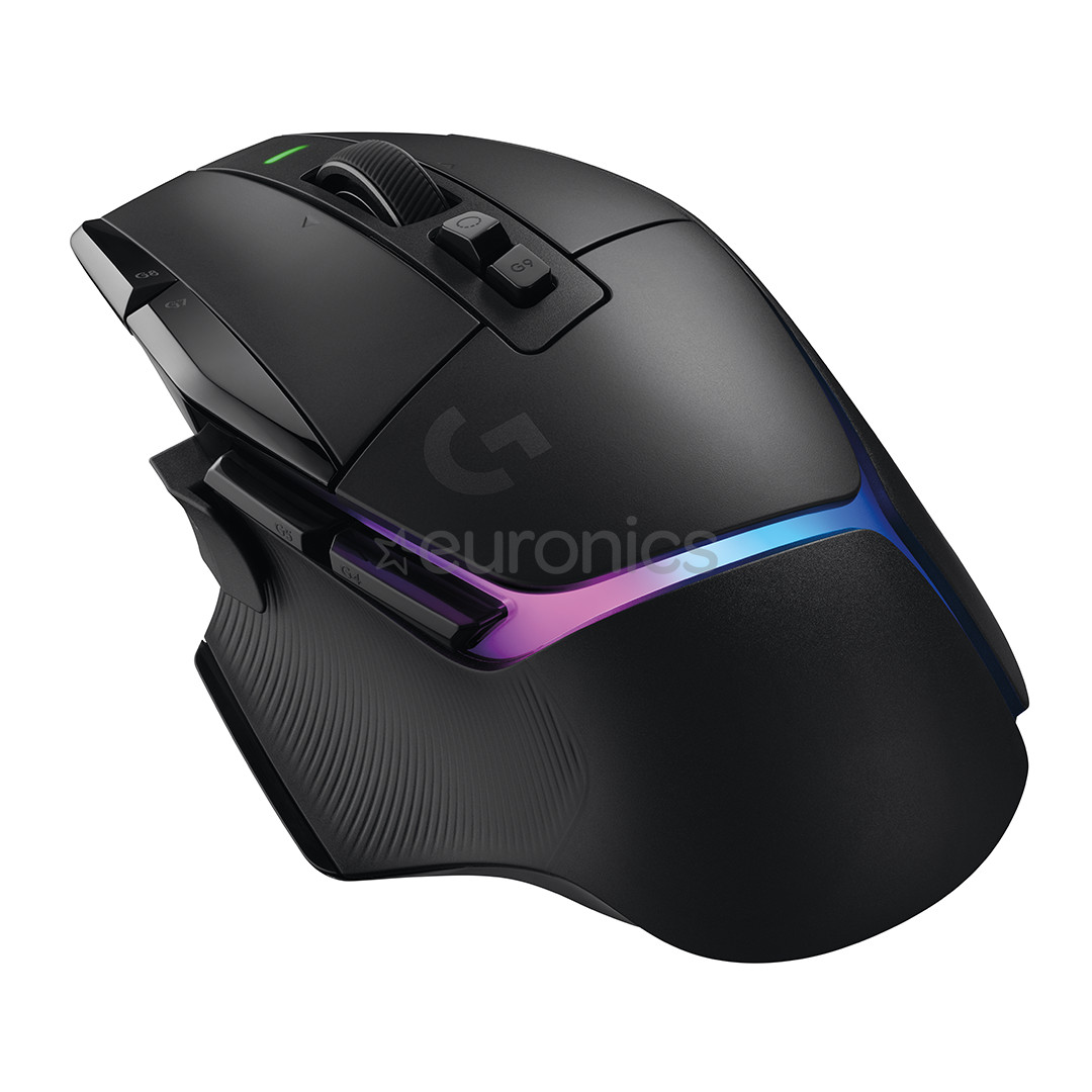 Logitech G502 X PLUS, black - Wireless Optical Mouse