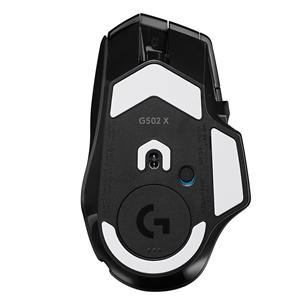 Logitech G502 X PLUS, must - Juhtmevaba optiline hiir