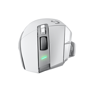 Logitech G502 X PLUS, valge - Juhtmevaba optiline hiir