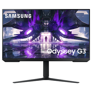 Samsung Odyssey G3, 32'', FHD, LED VA, 165 Гц, черный - Монитор