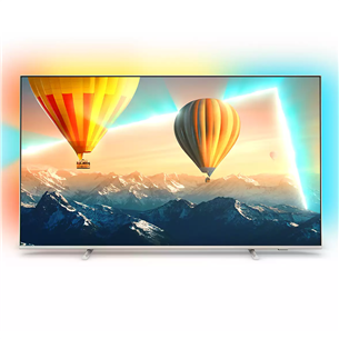 Philips PUS8057, 43'', 4K UHD, LED LCD, боковые ножки, серый - Телевизор