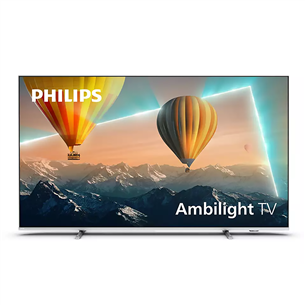 Philips PUS8057, 50'', 4K UHD, LED LCD, feet stand, gray - TV