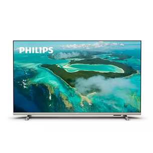 Philips PUS7657, 43'', 4K UHD, LED LCD, боковые ножки, серый - Телевизор