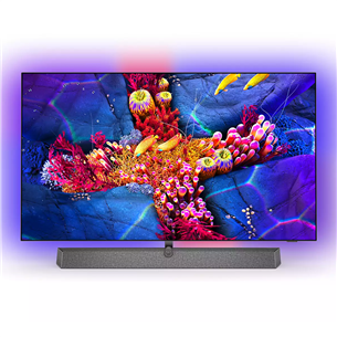 Philips OLED937, 65'', 4K UHD, OLED, central stand, gray - TV 65OLED937/12