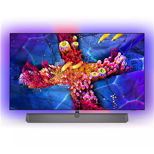 Philips OLED937, 65'', 4K UHD, OLED, центральная подставка, серый - Телевизор 65OLED937/12