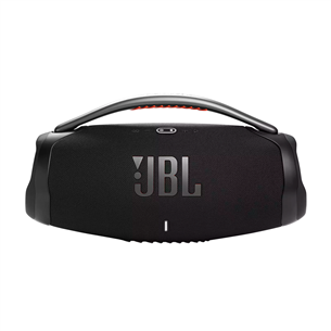 JBL Boombox 3, must - Kaasaskantav juhtmevaba kõlar