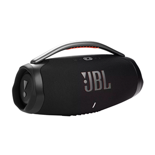 JBL Boombox 3, must - Kaasaskantav juhtmevaba kõlar