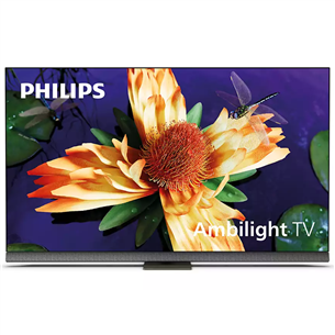 Philips OLED907, 55", 4K UHD, OLED, jalg keskel, hall - Teler