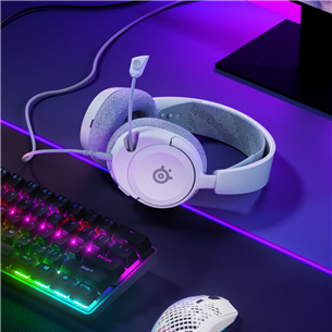 Steelseries Arctis Nova 1, white - Headset