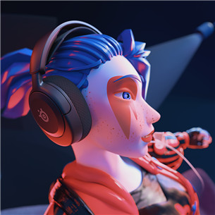 Steelseries Arctis Nova 1, must - Peakomplekt