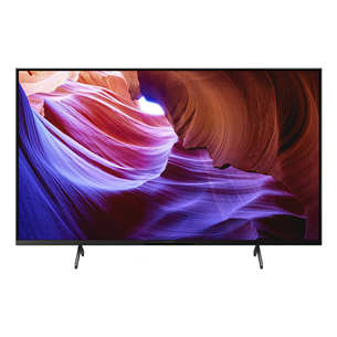 Sony X89K, 55'', 4K UHD, LED LCD, боковые ножки, черный - Телевизор