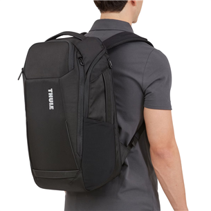 Thule Accent, 16", 28 L, must - Sülearvuti seljakott