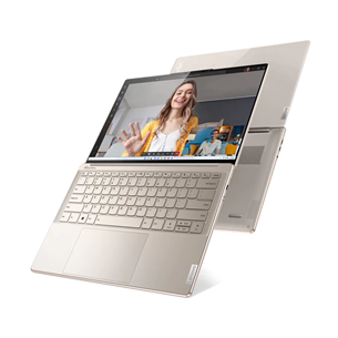 Lenovo Yoga Slim 9 14IAP7, 14", 2.8K, i7, 16 ГБ, 1 ТБ, сенсорный, золотистый - Ноутбук