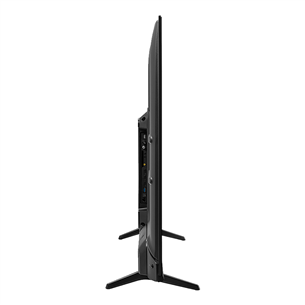 Hisense E7HQ, 55'', 4K UHD, QLED, боковые ножки, черный - Телевизор