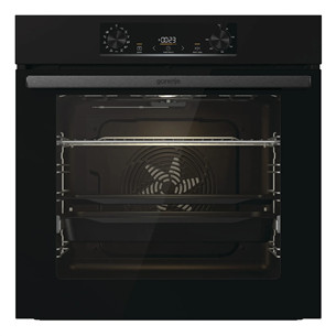 Gorenje, 12 funktsiooni, 77 L, must - Integreeritav ahi BOS6737E06B