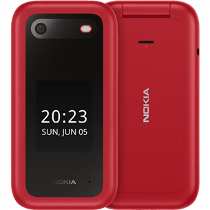 Nokia 2660 Flip, red - Mobile phone