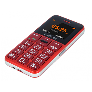 myPhone Halo Easy, punane - Mobiiltelefon