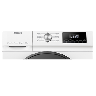 Hisense, 8 kg / 5 kg, sügavus 54 cm, 1400 p/min - Kuivatiga pesumasin