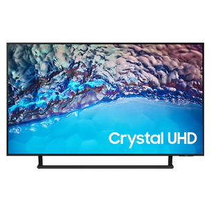 Samsung Crystal BU8572, Ultra HD, 50'', LED LCD, центральная подставка, черный - Телевизор