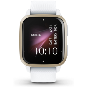 Garmin Venu Sq 2, 40 mm, cream gold / white - Smartwatch 010-02701-11