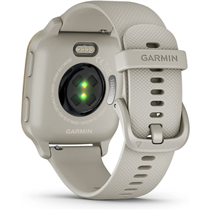 Garmin Venu Sq 2 - Music Edition, 40 mm, french gray / cream gold - Smartwatch