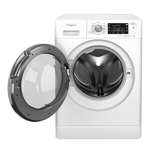 Whirlpool, 9 kg, depth 63 cm, 1400 rpm - Front Load Washing Machine