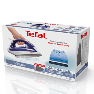 Tefal Virtuo, 1800 W, blue/white - Steam Iron