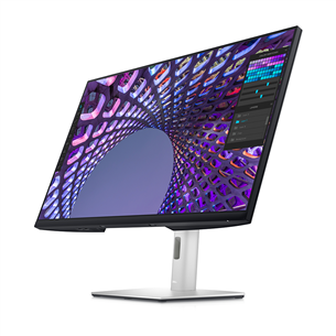 Dell P3223QE, 31,5'', UHD, LED IPS, USB-C, must/hõbe - Monitor