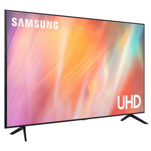 Samsung AU7092, 55'', Ultra HD, LED LCD, feet stand, black - TV