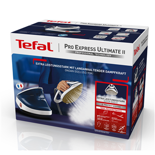 Tefal Pro Express Ultimate II, 3000 W, sinine - Triikimissüsteem