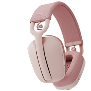 Logitech Zone Vibe 100, розовый - Беспроводная гарнитура 981-001224