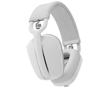 Logitech Zone Vibe 100, white - Wireless headset 981-001219