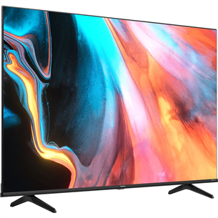 Hisense E7HQ, 65", 4K UHD, QLED, feet stand, black - TV