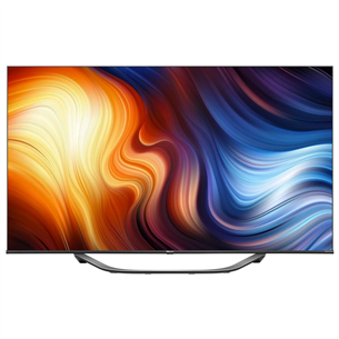 Hisense U7HQ, 55", 4K UHD, ULED, центральная подставка, черный - Телевизор 55U7HQ