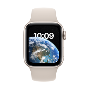 Apple Watch SE 2, GPS, Sport Band, 40 мм, бежевый - Смарт-часы